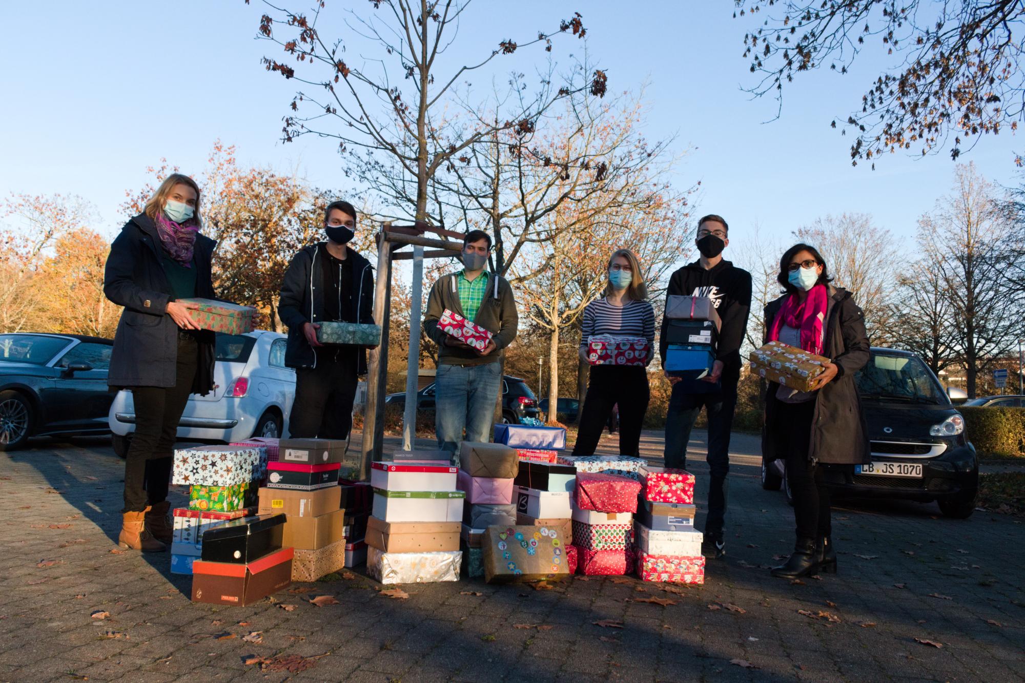 Weihnachten im Schuhkarton