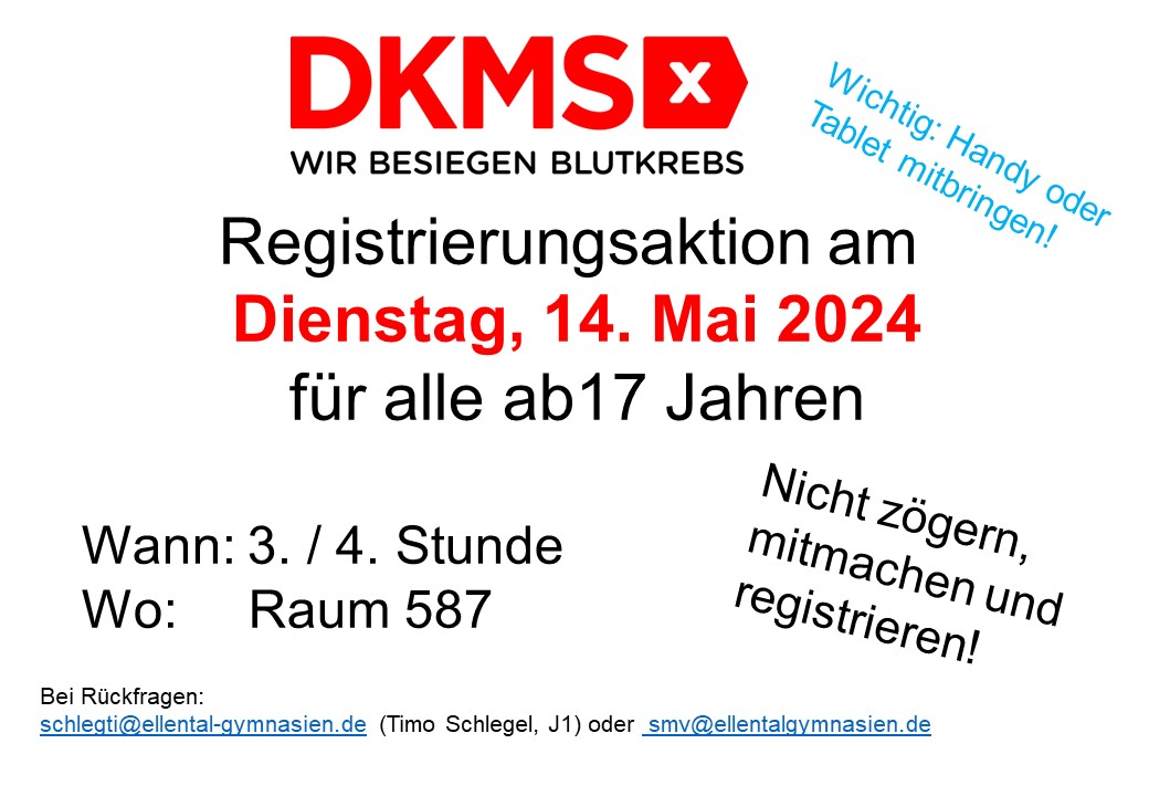 DKMS Registrierung 2025