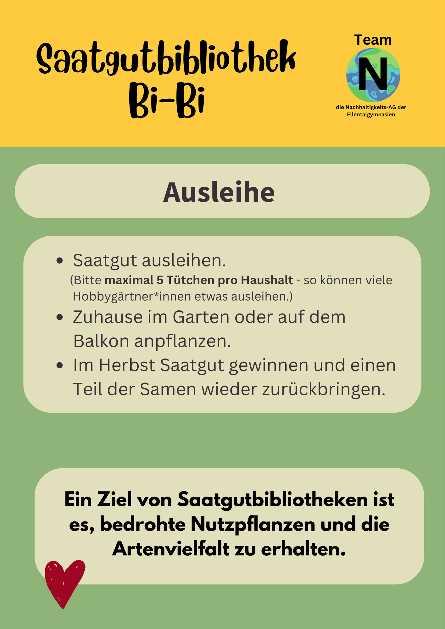 Infos zur Saatgutbibliothek 