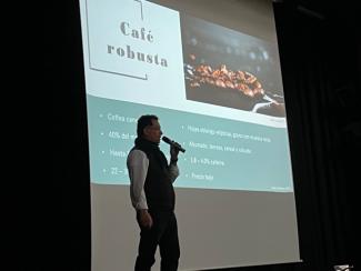 Josue Ruiz, einer der Geschäftsführer von Hochland Kaffee