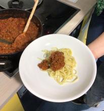 Leckere vegane Bolognese