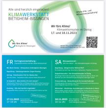 Flyer Klimawerkstatt
