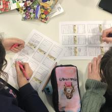 Etiketten beschriften