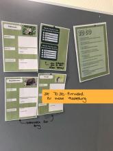 ein erster Blick auf die Ausstellung!