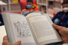 Foto achtsames Vorlesen