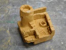 „Archäologische Ausgrabungen einer Burg” Carolin Scherl, Klasse 7a