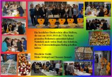 Bild zum gesunden Frühstück 2019 mit Dankeschön der EBV