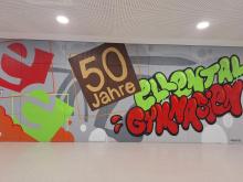 Graffito "20 Jahre Ellentalgymnasien" K1