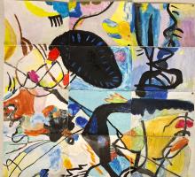 Abstrakte Malerei Klasse 7